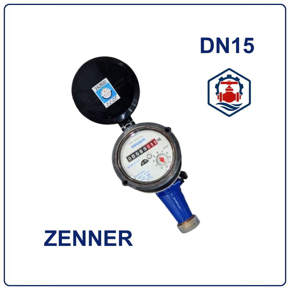 Đồng hồ nước Zenner DN15 2 Đồng hồ nước Zenner DN15