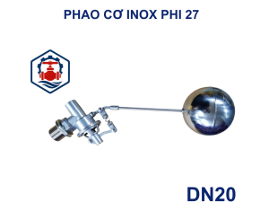 Phao cơ inox 304 phi 27 7 Phao cơ inox 304 phi 27