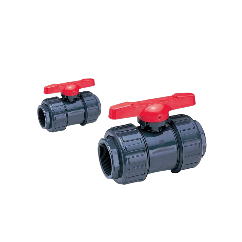 Van bi nhựa rắc co Trung Quốc 3 Van bi nhựa rắc co dán keo Trung Quốc