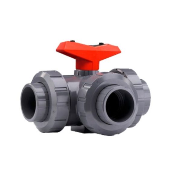 Van nước 3 ngã PVC 6 Van nước 3 ngã PVC