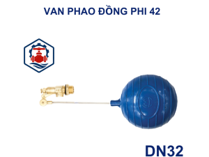 Van phao đồng DN32 Phi 42