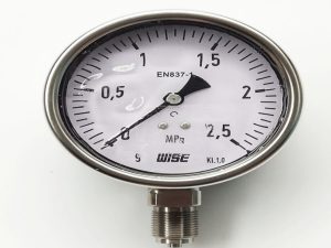Đồng hồ áp suất Wise P258 5 p258 wise vattuaz.vn 1