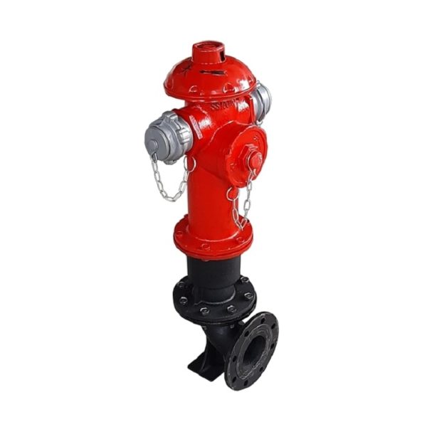 Trụ chữa cháy ngoài nhà 3 cửa 2 trụ chữa cháy 3 cửa