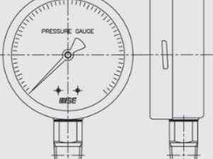 Đồng hồ áp suất Wise P259 6 wise p259 vattuaz.vn 31