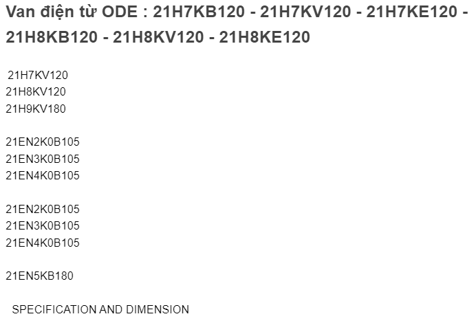 GT 21H7KB120 21H7KV120 21H7KE120 21H8KB120 21H8KV120 21H8KE120