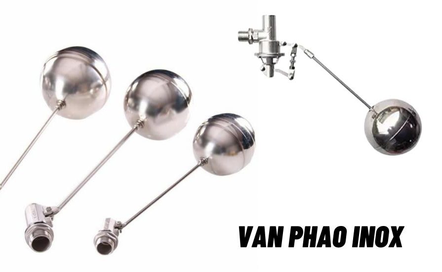 Van phao bể nước ngầm 4 Van phao Inox