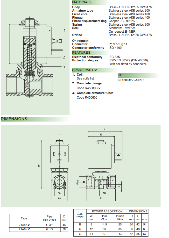 catalogue van ode 21a5kv45 4