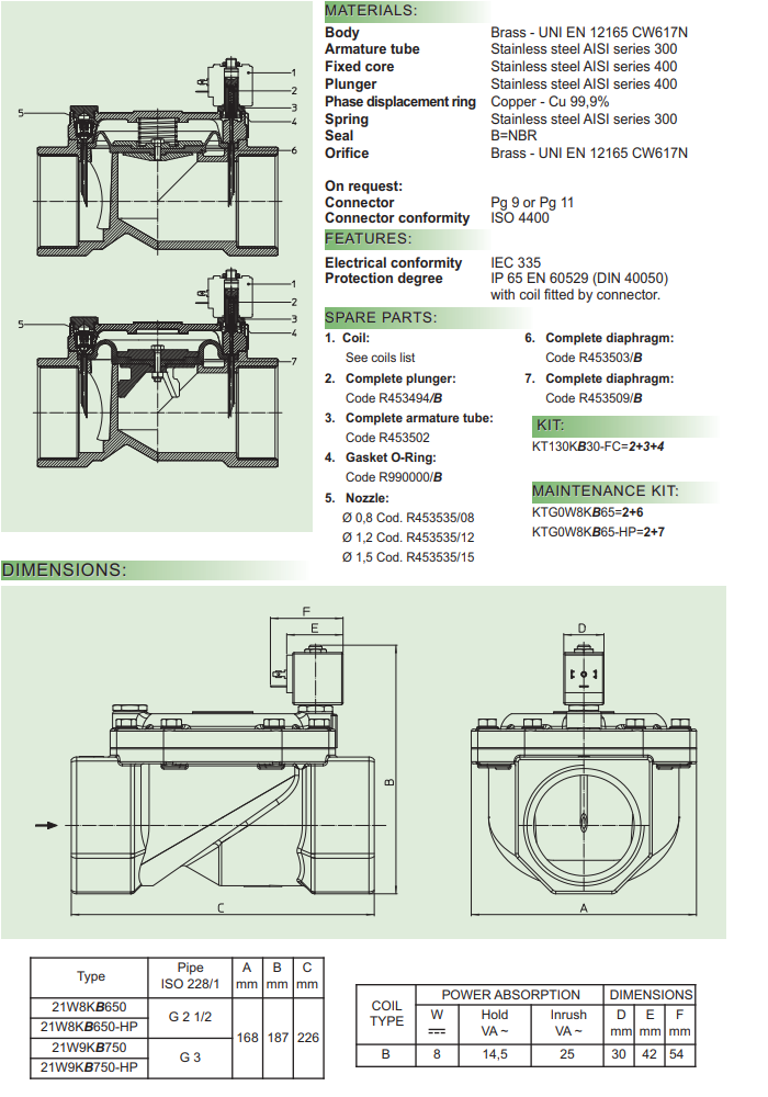 catalogue van ode 21w9kb750 hp 2 3