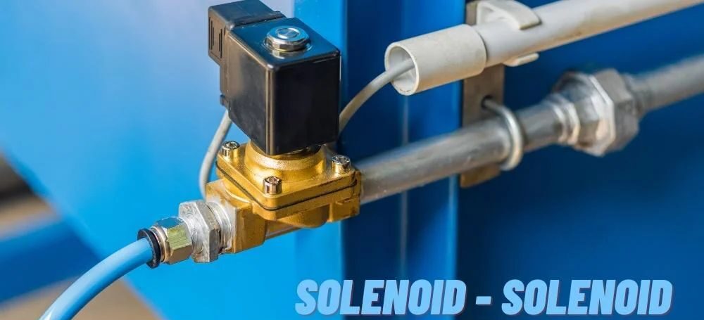 Van điện từ nước phi 49 3 Van điện từ nước kết nối ren