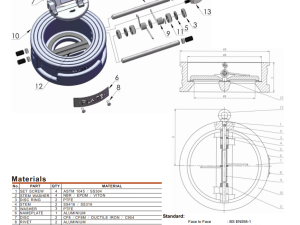 Van 1 chiều cánh bướm Arita ARV-WDU420211