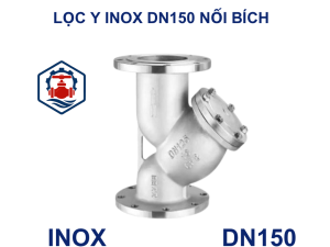 Lọc y inox DN150 nối bích 7 Lọc y inox DN150 nối bích