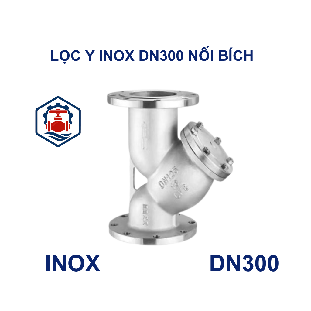 Lọc y inox DN300 nối bích 9 Lọc y inox DN300 nối bích