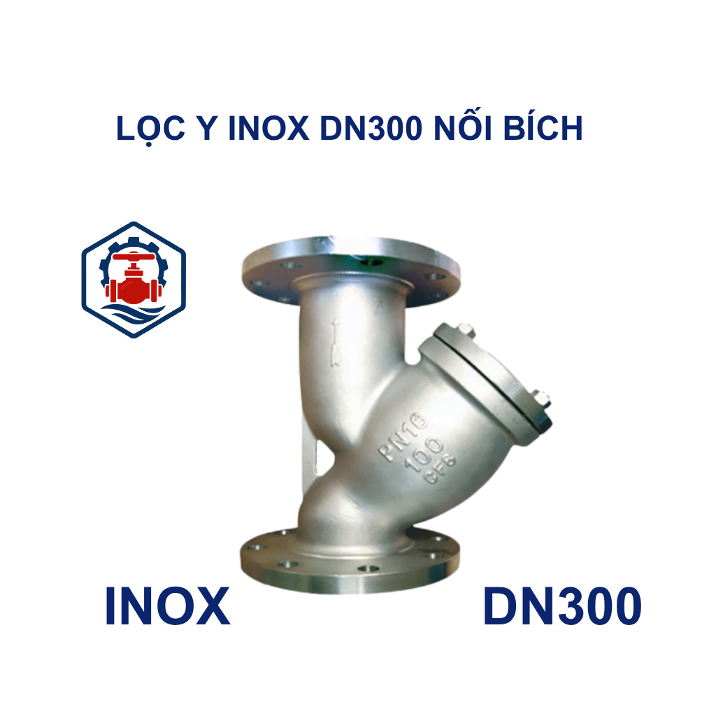 Lọc y inox DN300 nối bích 11 Lọc y inox DN300 nối bích