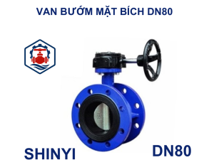 Van bướm mặt bích Shinyi DN80