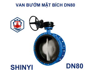 Van bướm mặt bích Shinyi DN80