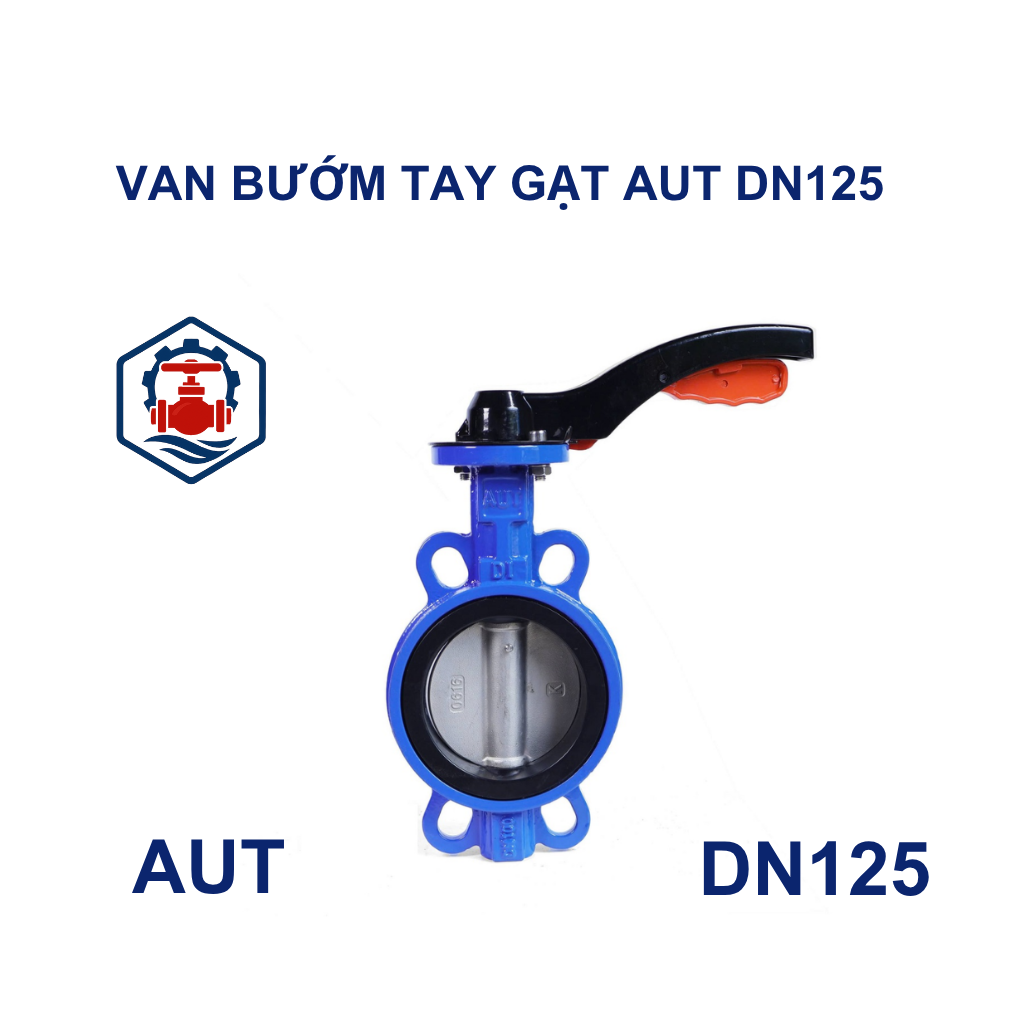 Van bướm tay gạt AUT DN125 10 Van bướm tay gạt AUT DN125