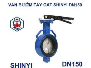 Van bướm tay gạt Shinyi DN150