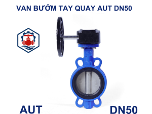Van bướm tay quay AUT DN50