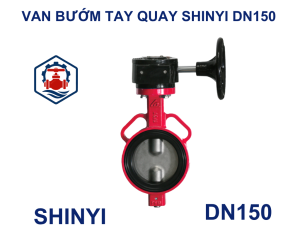 Van bướm tay quay Shinyi DN150