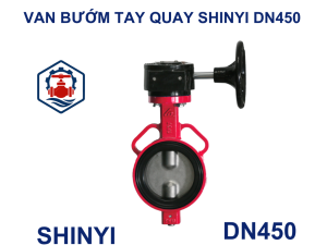 Van bướm tay quay Shinyi DN450