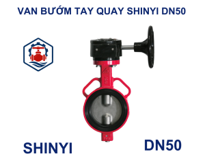 Van bướm tay quay Shinyi DN50