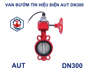 Van bướm tín hiệu điện AUT DN300