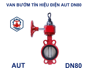 Van bướm tín hiệu điện AUT DN80