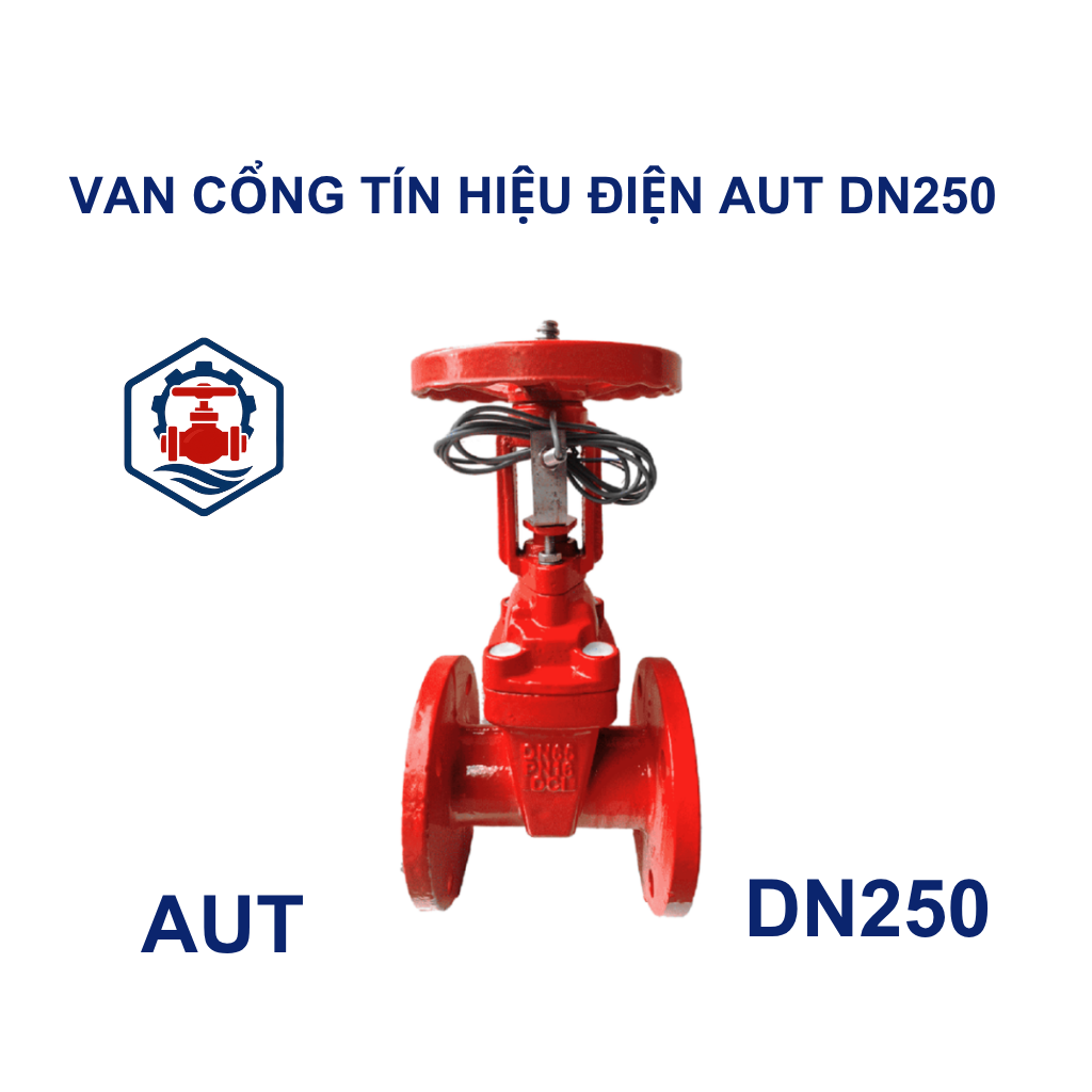 Van cổng tín hiệu điện AUT DN250 10 Van cổng tín hiệu điện AUT DN250