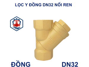 Lọc y đồng DN32 nối ren 11 Lọc y đồng DN32 nối ren