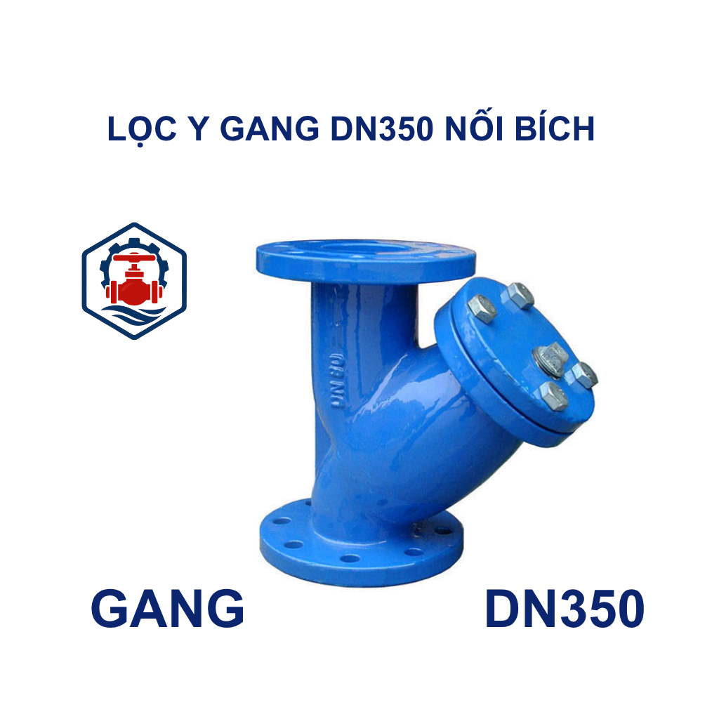 Lọc y gang DN350 nối bích 12 Lọc y gang DN350 nối bích