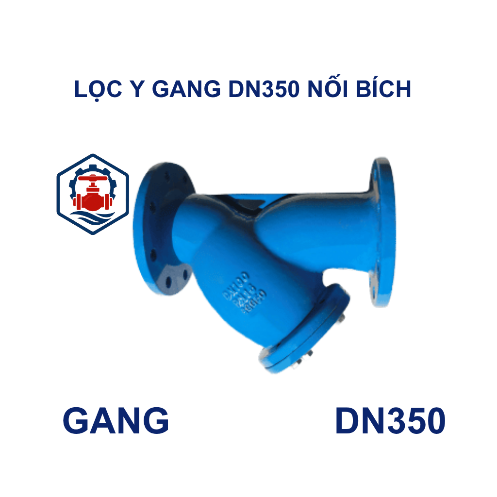 Lọc y gang DN350 nối bích 13 Lọc y gang DN350 nối bích
