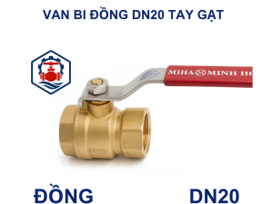 Van bi đồng DN20 tay gạt