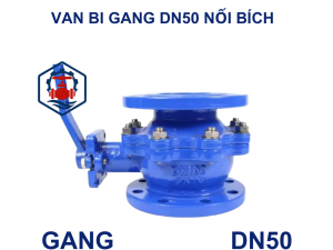 Van bi gang DN50 nối bích