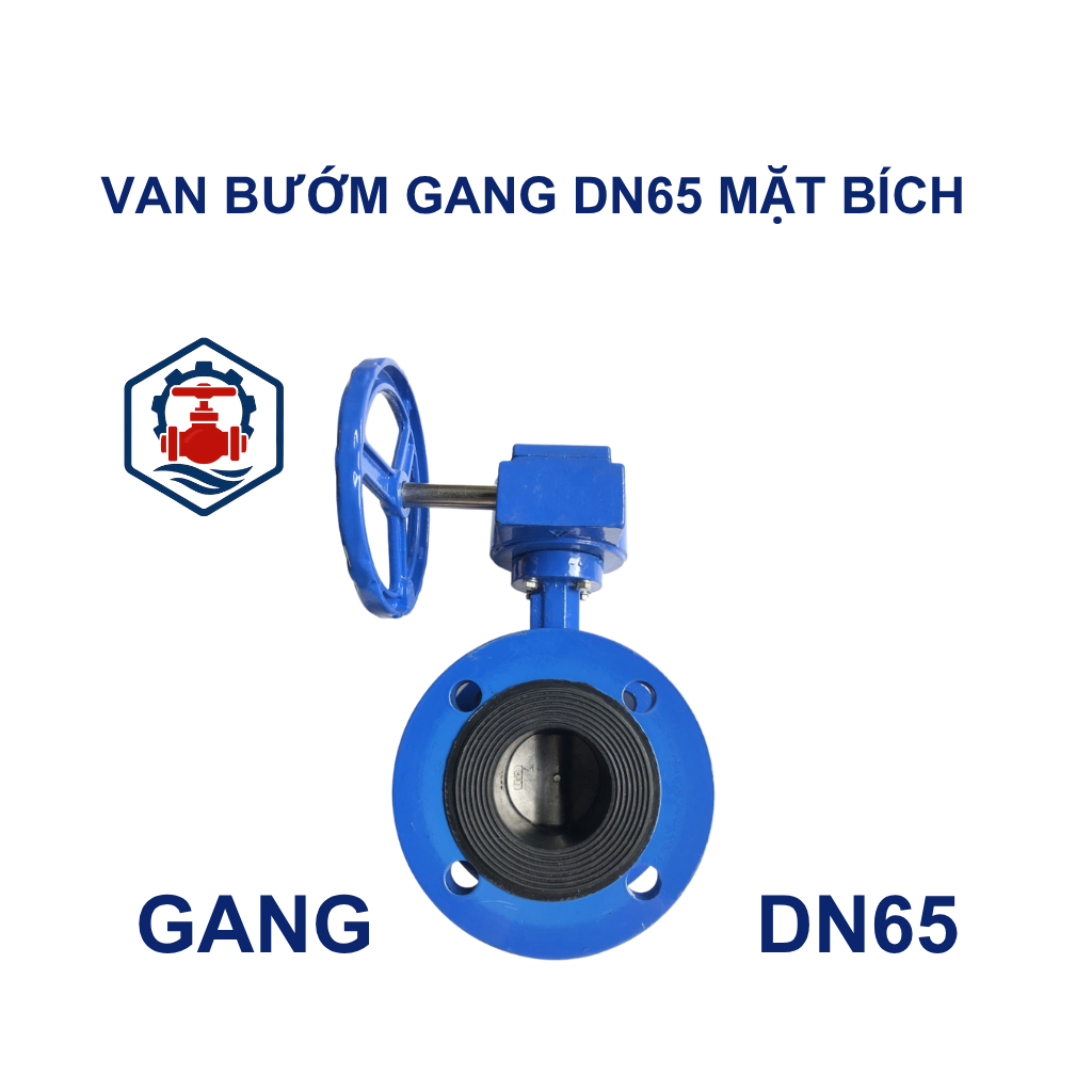 Van bướm mặt bích DN65 12 Van bướm mặt bích DN65