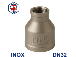 Côn thu ren inox DN32