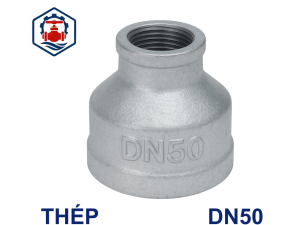 Côn thu ren mạ kẽm DN50