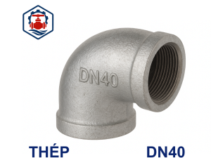 Cút ren mạ kẽm DN40
