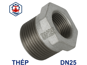 Lơ thu ren mạ kẽm DN25