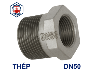 Lơ thu ren mạ kẽm DN50