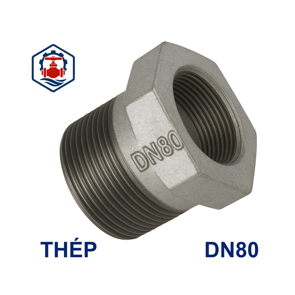 Lơ thu ren mạ kẽm DN80 2 Lơ thu ren mạ kẽm DN80