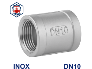 Măng sông ren inox DN10