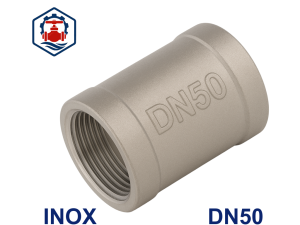 Măng sông ren inox DN50