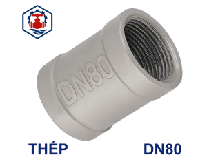 Măng sông ren mạ kẽm DN80