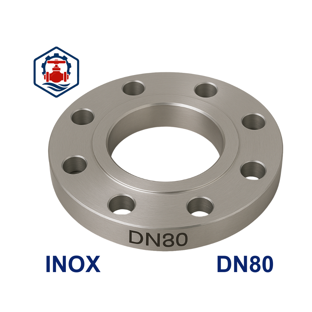 Mặt bích inox 304 DN80 Phi 89 Size 3