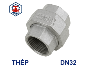 Rắc co ren mạ kẽm DN32