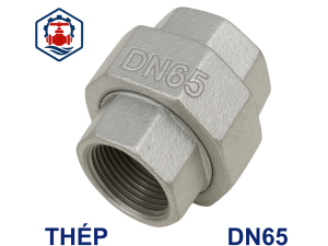 Rắc co ren mạ kẽm DN65