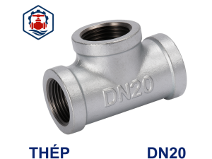 Tê ren mạ kẽm DN20