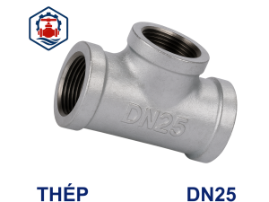 Tê ren mạ kẽm DN25