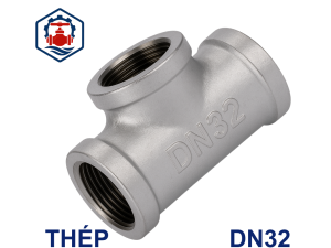 Tê ren mạ kẽm DN32