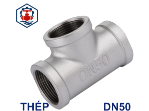 Tê ren mạ kẽm DN50